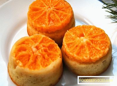 Oblikovani mandarinski kolač